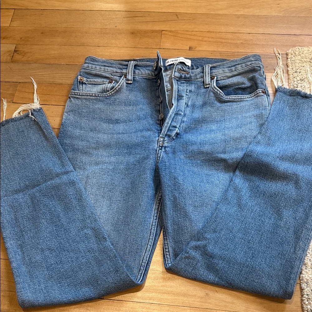 Redone non distressed jeans